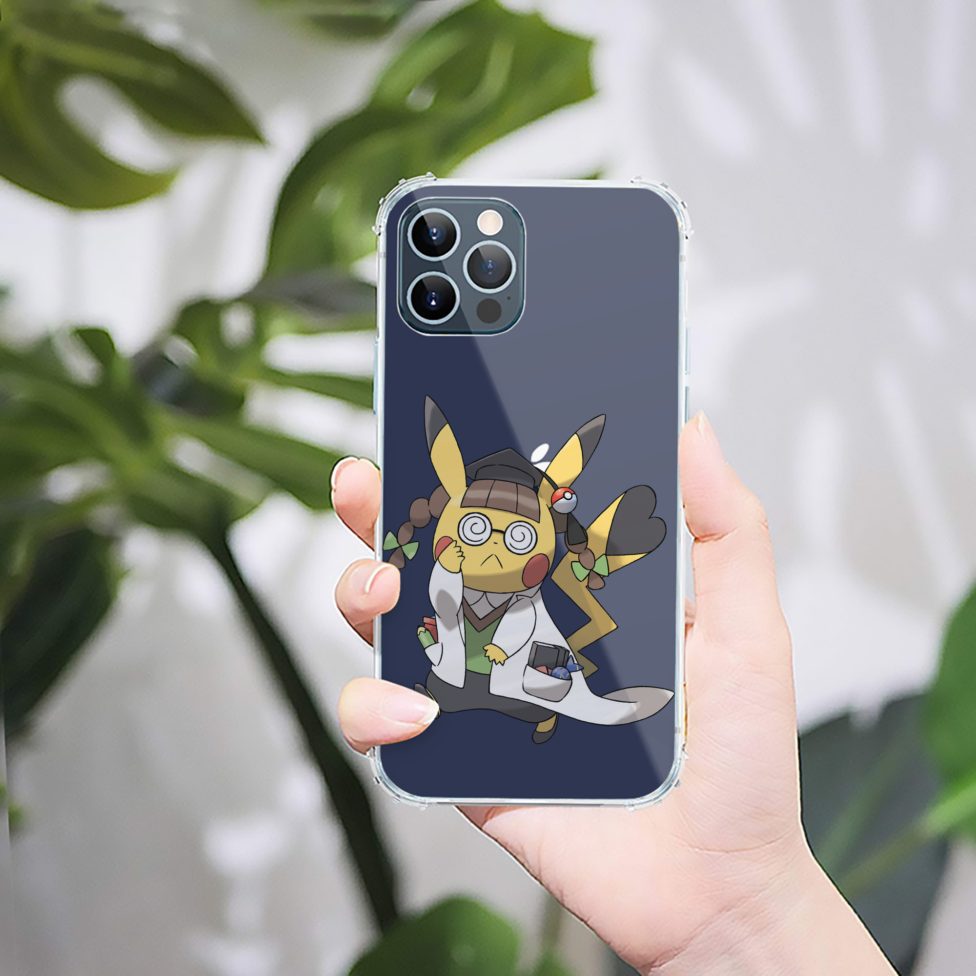 （画像用） ポケットモンスター Pokémon 【iPhone 12シリーズ対応】透明スマホケース（クリアソフトケース）